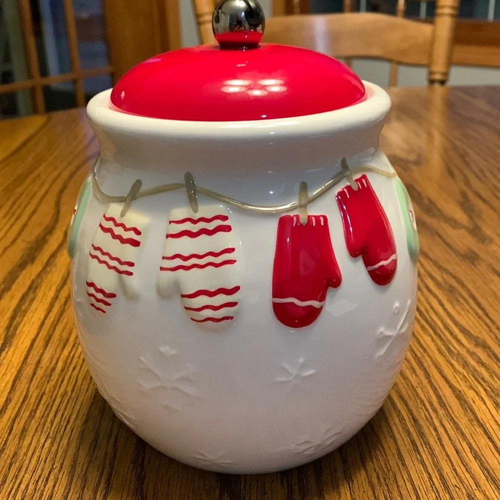 Hallmark 90's Mittens Cookie Jar. Vintage - Picture 1 of 17